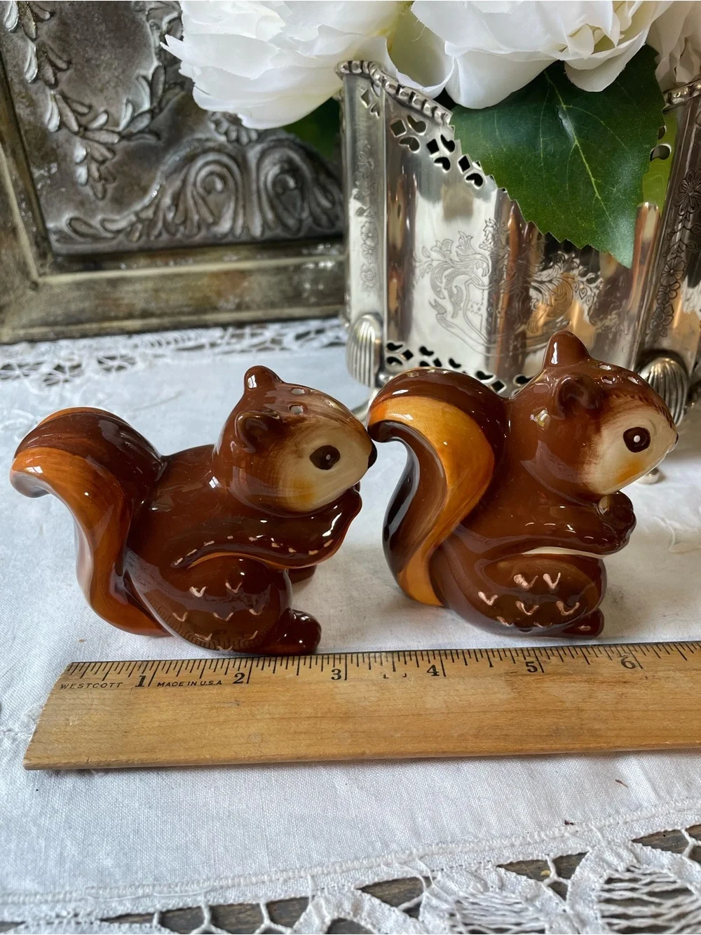 Better Homes & Gardens￼ ceramic squirrel